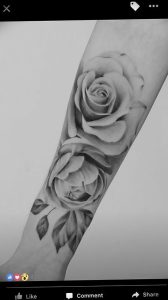 фото тату роза от 30.09.2017 №056 - rose tattoo - tattoo-photo.ru