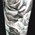 фото тату роза от 30.09.2017 №067 - rose tattoo - tattoo-photo.ru