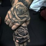 фото тату роза от 30.09.2017 №088 - rose tattoo - tattoo-photo.ru