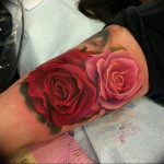 фото тату роза от 30.09.2017 №118 - rose tattoo - tattoo-photo.ru