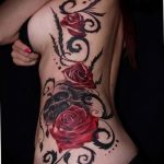 фото тату роза от 30.09.2017 №122 - rose tattoo - tattoo-photo.ru