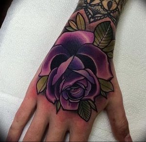 фото тату роза от 30.09.2017 №123 - rose tattoo - tattoo-photo.ru
