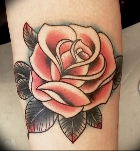 фото тату роза от 30.09.2017 №124 - rose tattoo - tattoo-photo.ru