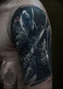 фото тату рыцарь от 27.09.2017 №011 - tattoo knight - tatufoto.com