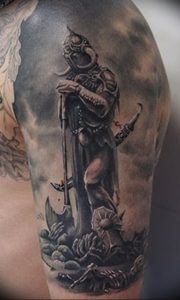 фото тату рыцарь от 27.09.2017 №026 - tattoo knight - tatufoto.com