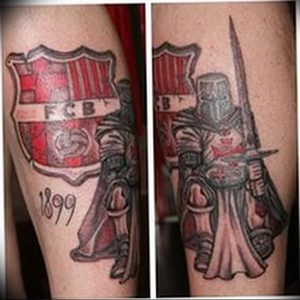 фото тату рыцарь от 27.09.2017 №027 - tattoo knight - tatufoto.com