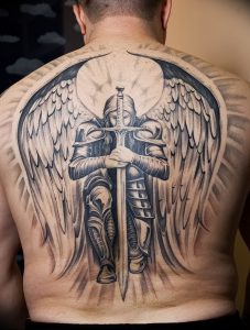 фото тату рыцарь от 27.09.2017 №032 - tattoo knight - tatufoto.com