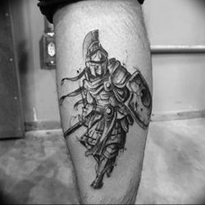 фото тату рыцарь от 27.09.2017 №060 - tattoo knight - tatufoto.com