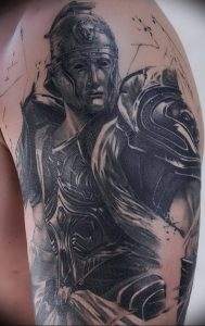 фото тату рыцарь от 27.09.2017 №074 - tattoo knight - tatufoto.com