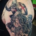 фото тату рыцарь от 27.09.2017 №102 - tattoo knight - tatufoto.com