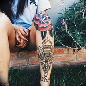 фото тату факел от 08.09.2017 №076 - tattoo torch - tattoo-photo.ru