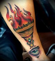 фото тату факел от 08.09.2017 №122 — tattoo torch — tattoo-photo.ru