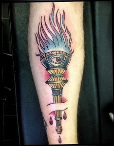 фото тату факел от 08.09.2017 №128 - tattoo torch - tattoo-photo.ru