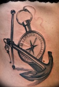 фото тату якорь от 02.10.2017 №044 - tattoo anchori - tattoo-photo.ru