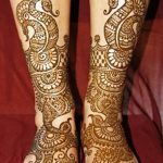 фото Мехенди на ноге от 24.10.2017 №068 - Mehendi on foot - tattoo-photo.ru