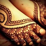 фото Мехенди на ноге от 24.10.2017 №088 - Mehendi on foot - tattoo-photo.ru 272723434