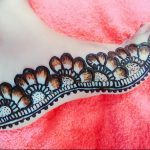 фото Мехенди на ноге от 24.10.2017 №127 - Mehendi on foot - tattoo-photo.ru