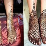 фото Мехенди на ноге от 24.10.2017 №144 - Mehendi on foot - tattoo-photo.ru