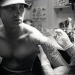 фото Тату Эминема от 13.10.2017 №001 - Eminem Tattoo - tatufoto.com