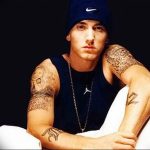 фото Тату Эминема от 13.10.2017 №003 - Eminem Tattoo - tatufoto.com