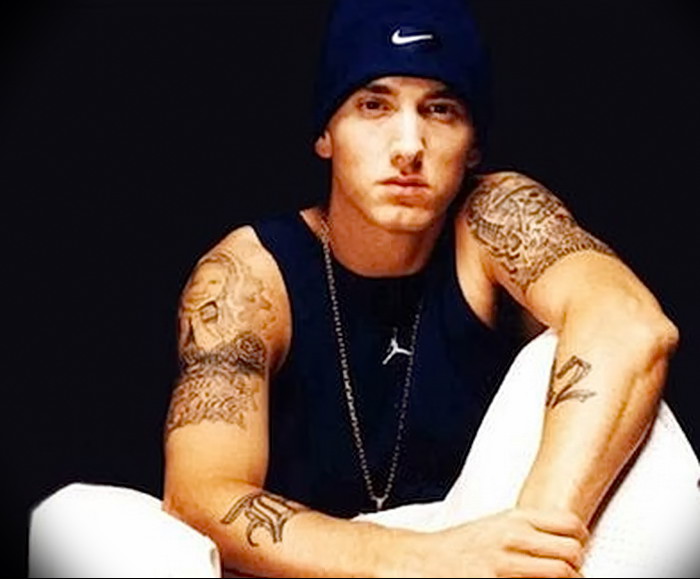 фото Тату Эминема от 13.10.2017 №003 - Eminem Tattoo - tatufoto.com