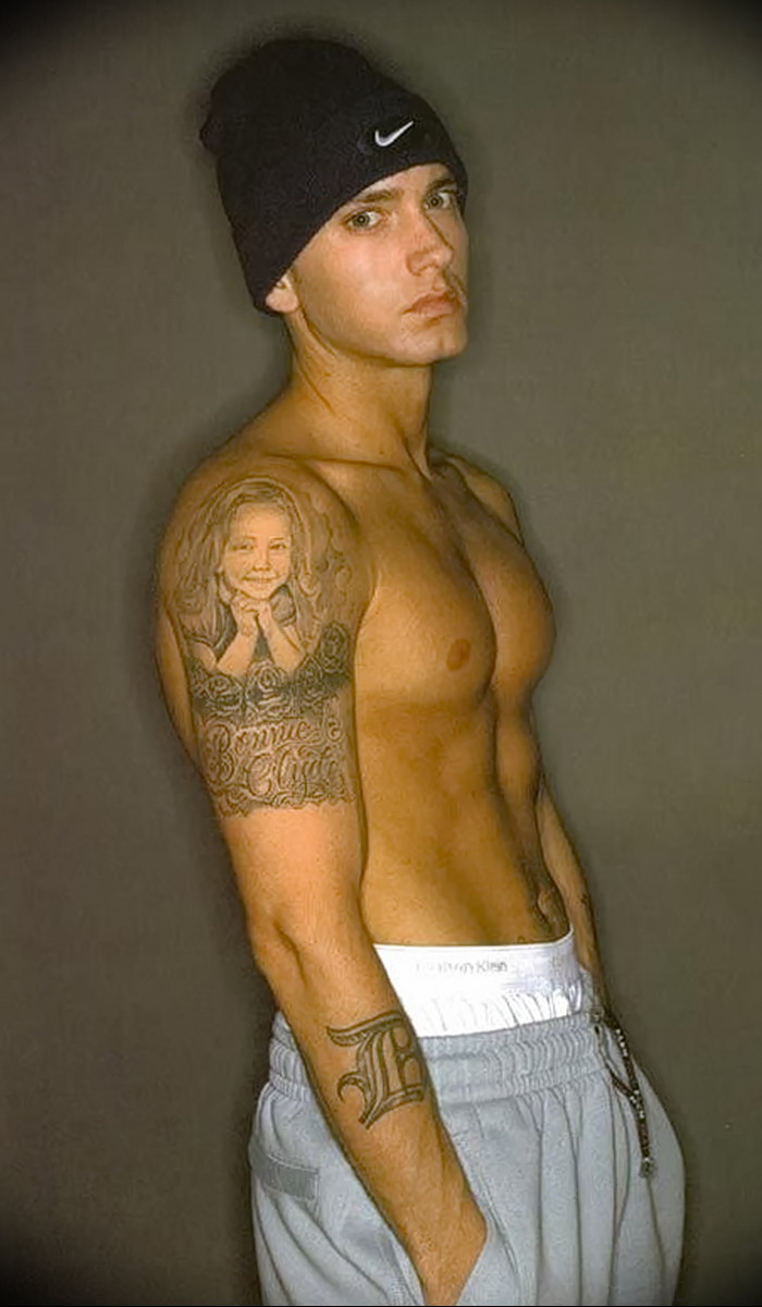 фото Тату Эминема от 13.10.2017 № 012 - Eminem Tattoo - tatufoto.com.