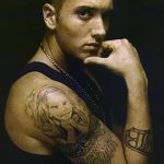 фото Тату Эминема от 13.10.2017 №014 - Eminem Tattoo - tatufoto.com