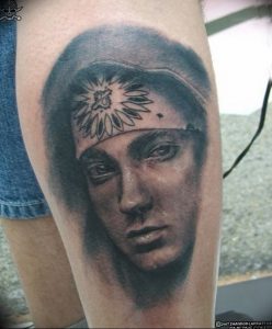 фото Тату Эминема от 13.10.2017 №023 - Eminem Tattoo - tatufoto.com