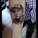 фото Тату Эминема от 13.10.2017 №025 - Eminem Tattoo - tatufoto.com