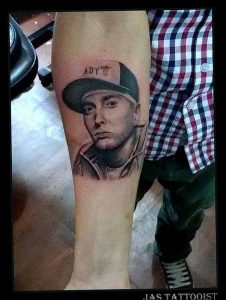 фото Тату Эминема от 13.10.2017 №025 - Eminem Tattoo - tatufoto.com