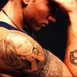 фото Тату Эминема от 13.10.2017 №038 - Eminem Tattoo - tatufoto.com