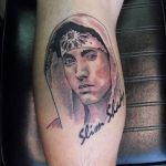 фото Тату Эминема от 13.10.2017 №042 - Eminem Tattoo - tatufoto.com