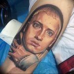 фото Тату Эминема от 13.10.2017 №058 - Eminem Tattoo - tatufoto.com