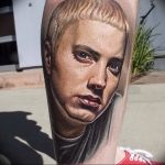 фото Тату Эминема от 13.10.2017 №065 - Eminem Tattoo - tatufoto.com