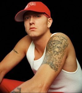 фото Тату Эминема от 13.10.2017 №074 - Eminem Tattoo - tatufoto.com