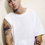 фото Тату Эминема от 13.10.2017 №075 - Eminem Tattoo - tatufoto.com