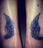 фото тату Крылья Гермеса от 21.10.2017 №001 — tattoo Wings of Hermes — tattoo-photo.ru