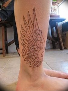 фото тату Крылья Гермеса от 21.10.2017 №002 - tattoo Wings of Hermes - tattoo-photo.ru