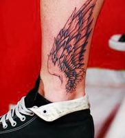 фото тату Крылья Гермеса от 21.10.2017 №007 — tattoo Wings of Hermes — tattoo-photo.ru