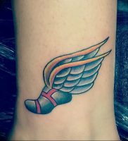 фото тату Крылья Гермеса от 21.10.2017 №016 — tattoo Wings of Hermes — tattoo-photo.ru