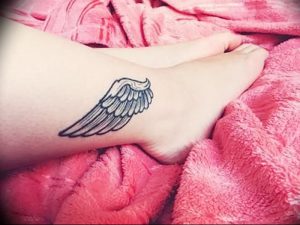 фото тату Крылья Гермеса от 21.10.2017 №025 - tattoo Wings of Hermes - tattoo-photo.ru