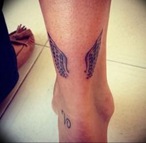 фото тату Крылья Гермеса от 21.10.2017 №029 - tattoo Wings of Hermes - tattoo-photo.ru