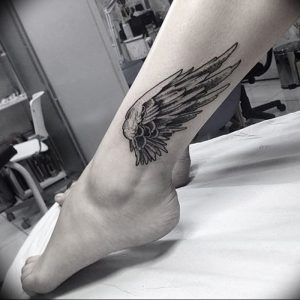 фото тату Крылья Гермеса от 21.10.2017 №034 - tattoo Wings of Hermes - tattoo-photo.ru