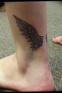 фото тату Крылья Гермеса от 21.10.2017 №035 - tattoo Wings of Hermes - tattoo-photo.ru