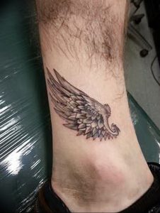 фото тату Крылья Гермеса от 21.10.2017 №065 - tattoo Wings of Hermes - tattoo-photo.ru