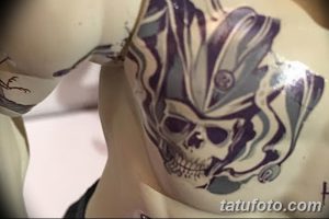 фото тату арлекин от 28.10.2017 №046 - tattoo harlequin - tatufoto.com
