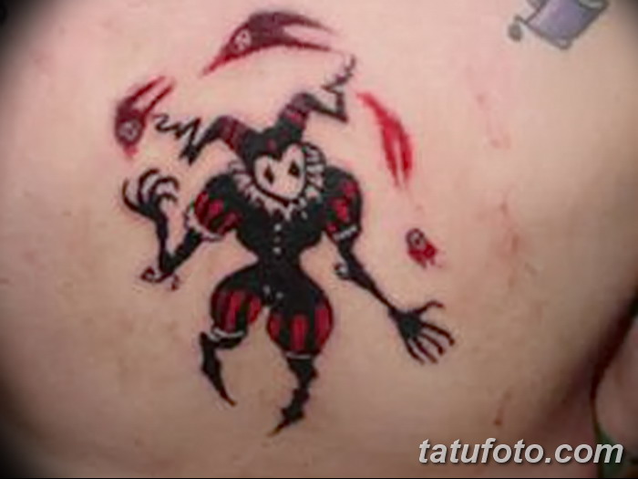 фото тату арлекин от 28.10.2017 № 084 - tattoo harlequin - tatufoto.com.