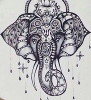 фото тату в индийском стиле от 18.10.2017 №017 — tattoo in Indian style — tattoo-photo.ru