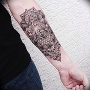 фото тату в индийском стиле от 18.10.2017 №048 - tattoo in Indian style - tattoo-photo.ru