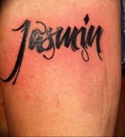 фото тату жасмин от 18.10.2017 №001 — tattoo jasmine — tattoo-photo.ru